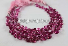 Rubellite Faceted Heart